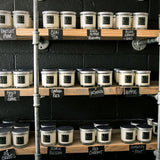 Standard 9oz Clear w/Silver Lid - Seasonal + Year Round Fragrances - BUY 3 GET 1 FREE