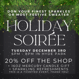 TICKETED Holiday Soiree in Hyde Park 12/3 6-8pm