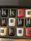 LIMITED EDITION Luxe Box of Twelve 2.5oz Glass Candles