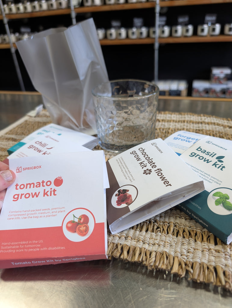 candles with seeds to plant Seed Grow Kit
