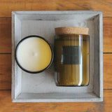 Teakwood + Pine All Natural Soy Candle