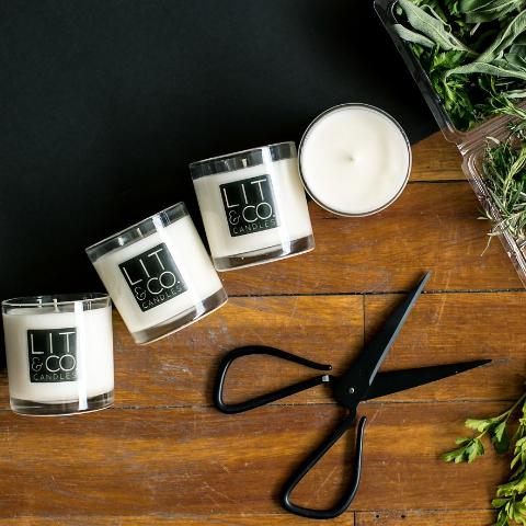 White Tea All Natural Soy Candle